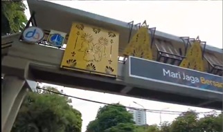 Jembatan Penyeberangan Orang (JPO) Kyai Tapa di kawasan Grogol Petamburan, Jakarta Barat, akhirnya dapat digunakan oleh pejalan kaki setelah sebelumnya ramai diprotes warganet di media sosial. (X@BinaMargaDKI)